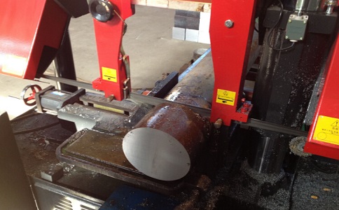 柳江卧式带锯床加工时出现明显振荡如何排查？